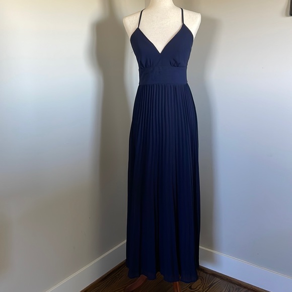 Lulus Dresses & Skirts - Lulus  navy blue prom dress size small